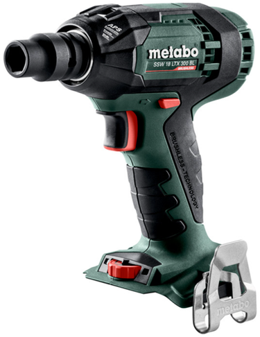 Metabo ssw 18 ltx 300 bl 18v li-ion accu slagmoersleutel body in metaloc - 300nm - 1 2 - koolborstelloos | zonder accu's en lader - 602395840