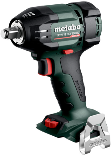 Afbeelding laden in galerijviewer, Metabo ssw 18 ltx 550 bl accu-slagschroevendraaier | 18 v | 550 nm | body in x 145 | zonder accu's en lader - 602404840
