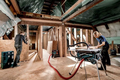 Afbeelding laden in galerijviewer, Metabo ts 254 tafel cirkelzaag | 2000w | 2e kans model 600668000-2ekans
