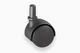 Metafranc dubbel wiel 40mm st+huls w - wu0800120
