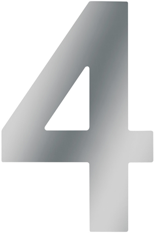 Afbeelding laden in galerijviewer, Metafranc huisnummer 4 a2 120mm - wu0424037
