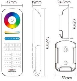 Afbeelding laden in galerijviewer, Mi-light miboxer zigbee rgb-cct afstandsbediening 7-zones - led0272
