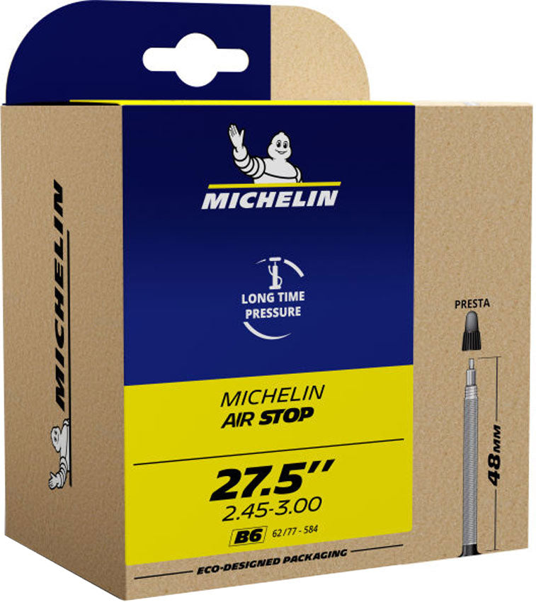 Afbeelding laden in galerijviewer, Michelin b6 airstop 27.5+ 62 77-584 tube
