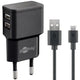 Micro usb oplader - 2.400 ma
