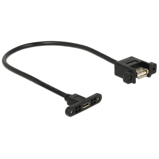 Usb micro b inbouw