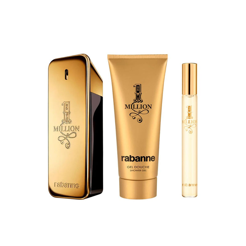 Afbeelding laden in galerijviewer, Paco rabanne one million geschenkset heren edt 100ml
