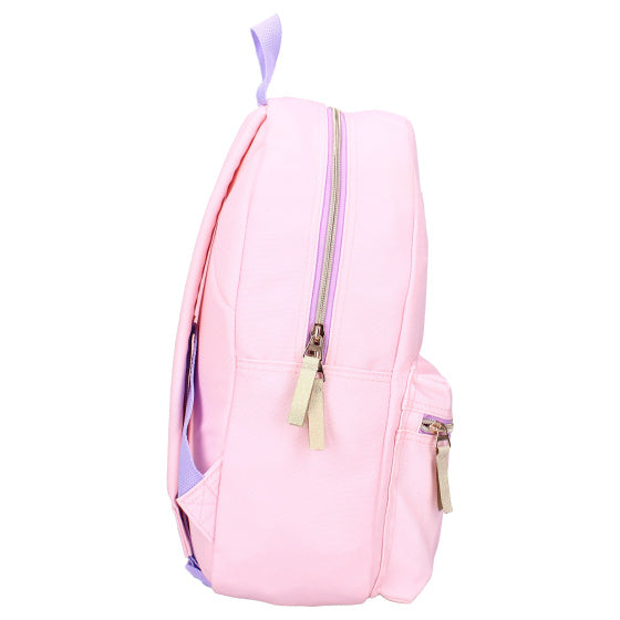 Afbeelding laden in galerijviewer, Milky kiss next level vibes schooltas meisjes 13,5 liter lichtroze
