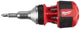 Milwaukee accessoires 8 in 1 compact ratcheting multi-bit schroevendraaier - 1pc - 4932471868