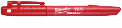 Afbeelding laden in galerijviewer, Milwaukee accessoires fine point marker - red - 1pc - 48223170
