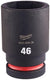 Milwaukee accessoires shockwave slagdop 1 diep 46mm | 1 stuk - 4932480434
