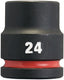 Milwaukee accessoires shockwave slagdop 3 4 24mm | 1 stuk - 4932480366