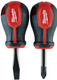 Milwaukee accessoires tri-lobe schroevendraaier stubby set - 2pc - 4932471810