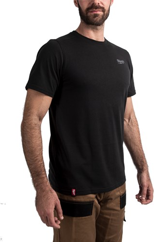 Milwaukee ht ss bl xxl t-shirt hybrid short sleeve black xxl - 4932492967