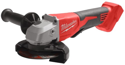 Afbeelding laden in galerijviewer, Milwaukee m18 blsag115xpd-0 | m18™ koolborstelloze 115mm haakse slijper met paddle schakelaar - 4933492647 4933492647
