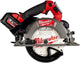 Milwaukee m18 fcsdc165-552c | fuel accu cirkelzaag 18v 165mm in transportkoffer (2x 5.5ah accu + m12-18 fc lader) - 4933499997