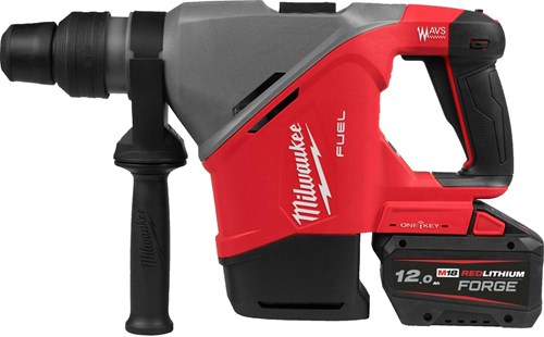 Afbeelding laden in galerijviewer, Milwaukee m18 fhaco540-122c accu combihamer | one-key | 40mm | sds-max | incl 2x 12.0ah m18 fb12 accu en m12-18fc lader - 4933493138

