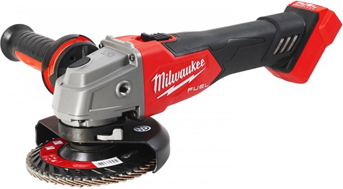 Afbeelding laden in galerijviewer, Milwaukee m18 fsag125x-0x | haakse slijper | 125mm | 18v | body | zonder accu's lader - 4933478428
