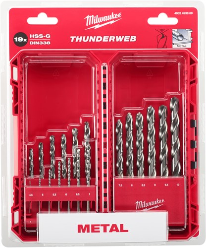 Afbeelding laden in galerijviewer, Milwaukee accessoires milwaukee thunderweb set | hss-g | 19x - 4932493869
