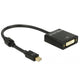 Delock mini-displayport naar dvi 4k adapter (zwart)