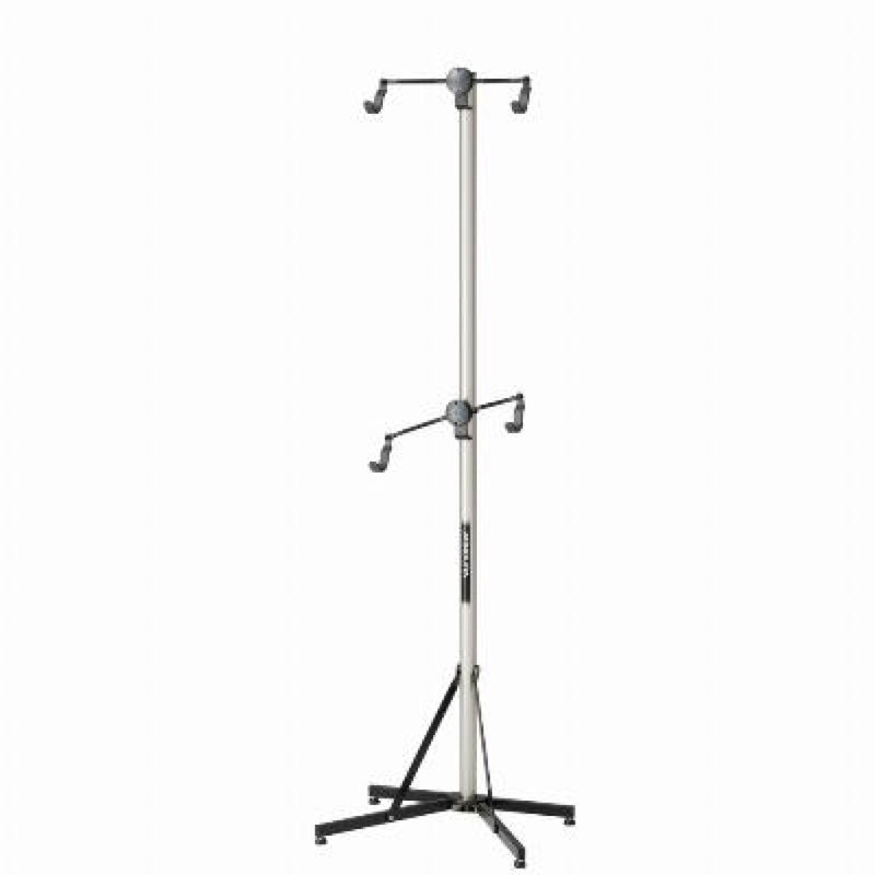 Afbeelding laden in galerijviewer, Minoura displaystandaard p-500al-6s pairstand, zwart
