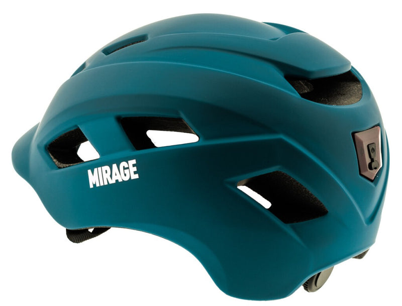 Afbeelding laden in galerijviewer, Mirage urban helm e-bike led 58-61cm mat blauw
