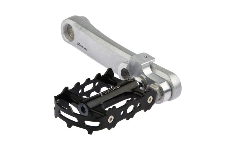 Afbeelding laden in galerijviewer, Mirage crankverkorters met rvs bouten aluminium t6 zilver
