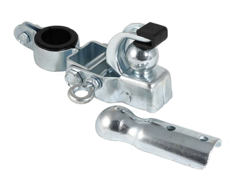 Afbeelding laden in galerijviewer, Mirage fietskarkoppeling zadelpen bevestiging, zilver, 22~24mm

