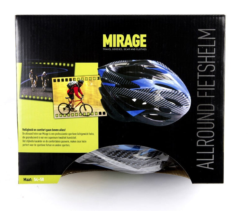 Afbeelding laden in galerijviewer, Mirage helm l 58-62 zilver zwart wit
