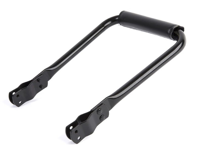 Afbeelding laden in galerijviewer, kinderrugsteun met kussen dragerbevestiging 30 cm zwart
