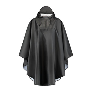 Regenponcho Mirage polyester - zwart