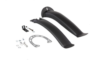Alpina mirage spatbordenset 20“ kunststof, zwart