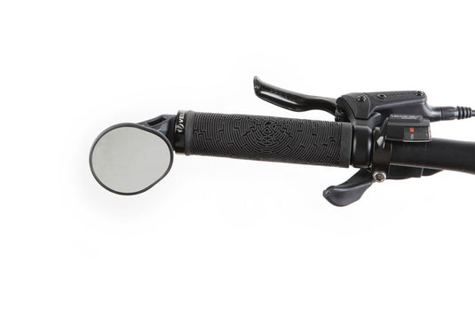 Mirage Spiegel Met Plug Minor Bar-End Links Rechts Zwart