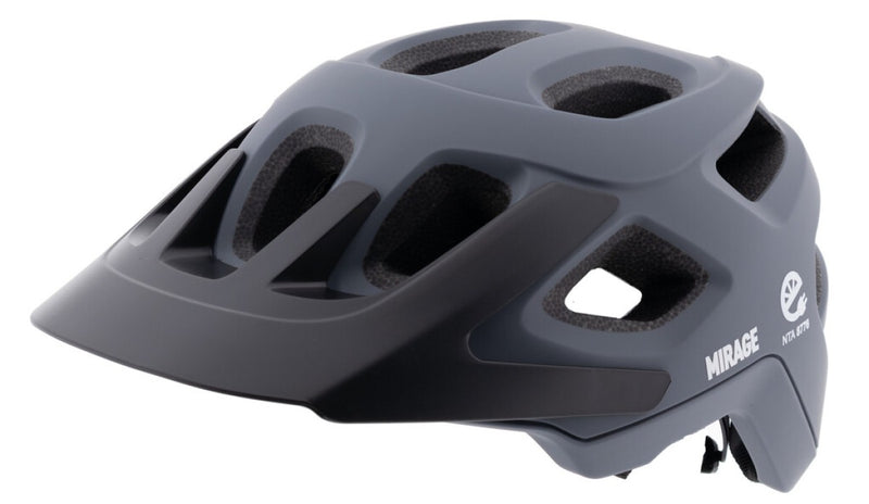 Afbeelding laden in galerijviewer, Buzaglo mirage tour mtb helm 58-61cm, nta, mat grijs
