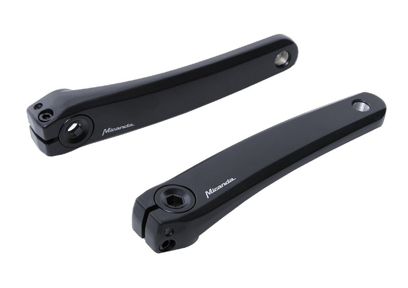 Afbeelding laden in galerijviewer, Miranda shimano steps delta s crankset 155mm zwart
