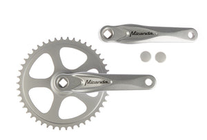 Miranda crankset alu zilver 46 tands 3 32 + 1 8 bulk