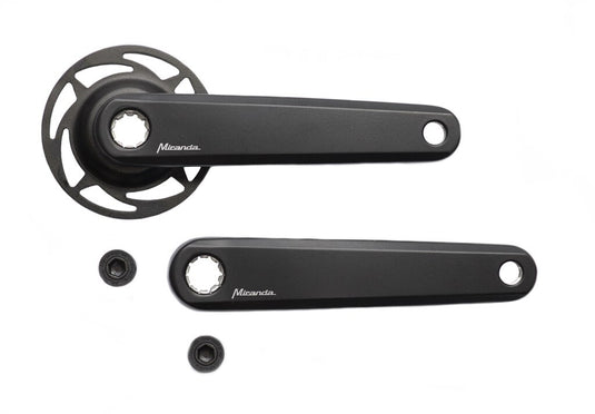 Miranda e-bike crankset bosch 2 isis delta 170mm zwart + r-ring 857720