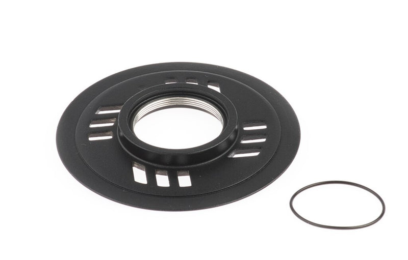 Afbeelding laden in galerijviewer, Buzaglo miranda lockring 20t. alu. bosch 2 zwart 3 mm. offset met chainguard
