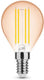 Enzo modee led kogel e14 4-28w 1800k filament amber dimbaar - led7420