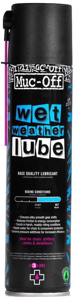 Afbeelding laden in galerijviewer, Muc-off wet weather lube aerosol 400ml

