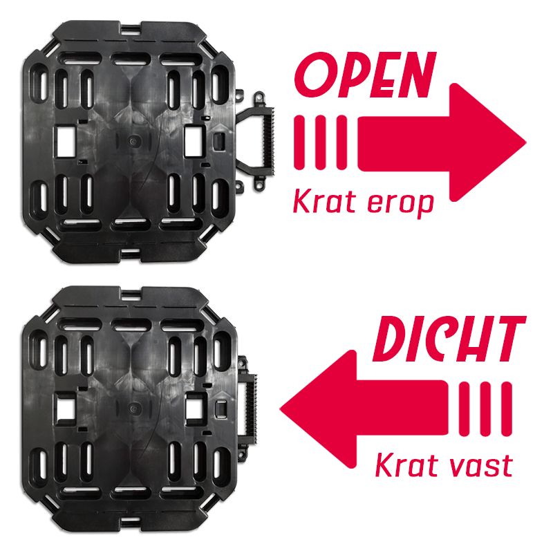 Afbeelding laden in galerijviewer, Basic Set: Vouwkrat + Multi-Plaat
