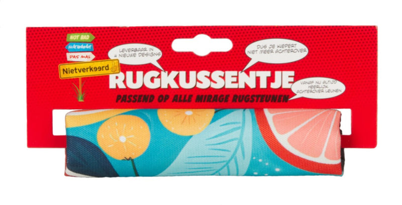 Afbeelding laden in galerijviewer, Newlooxs nietverkeerd rugsteun kussen fruit coctail
