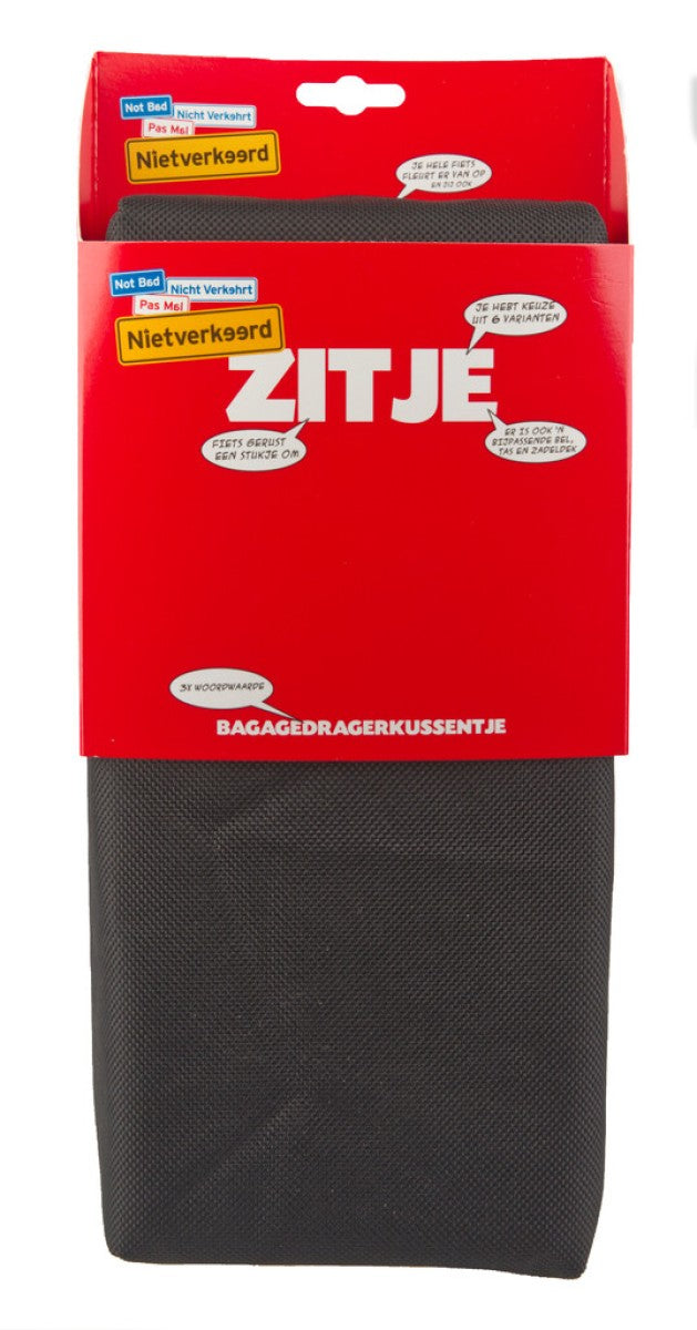 Afbeelding laden in galerijviewer, bagagedragerkussen Eco 32 cm zwart
