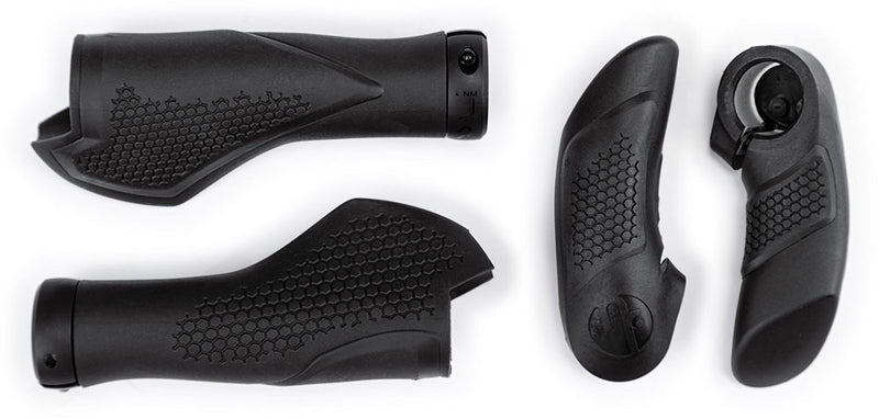 Afbeelding laden in galerijviewer, Natural fit comfort bar ends medium grips
