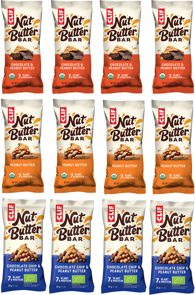 Afbeelding laden in galerijviewer, Clif bar nut butter filled bar mixed 12er box
