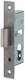 Nemef 9640 kastslot | dm40mm | voorplaat rvs 24x150mm rechthoekig | zamac vernikkelde nachtschoot | dr 1+2+3+4 - 9964407000