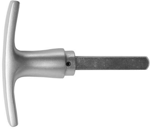Afbeelding laden in galerijviewer, Nemef buitenkruk 3041 4-60mm m6 vierkantstift 9mm | afmeting kruk: 86 x 20 mm - 9304104606
