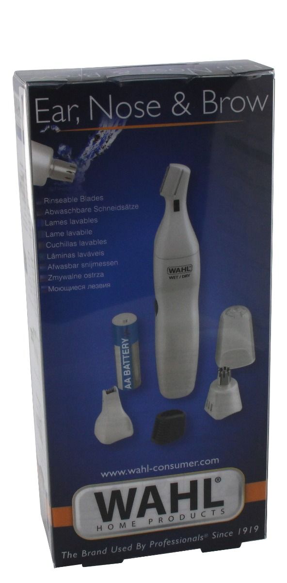 Afbeelding laden in galerijviewer, Wahl neus trimmer wet dry triple head
