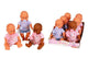 Diverse merken new born babypop (2 ass.)