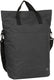 Bike drops shopper fietstas met schouderhengsel nylon 12l zwart
