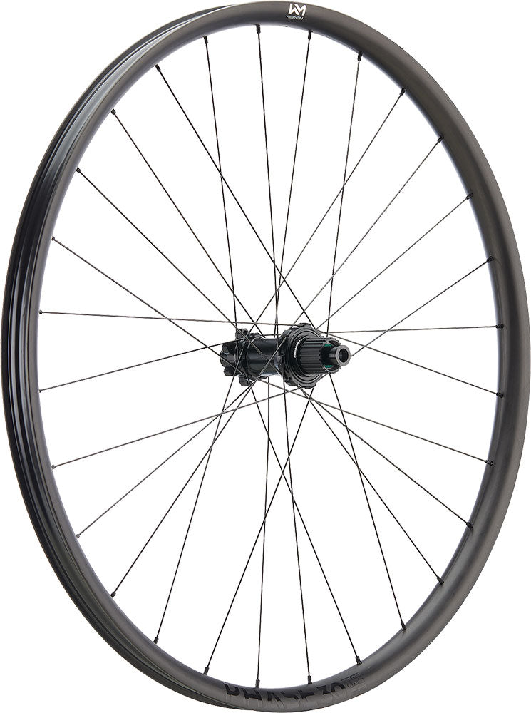 Afbeelding laden in galerijviewer, Newmen phase 30 base 27.5 6-bolt 12x148 fade carbon rear wheel
